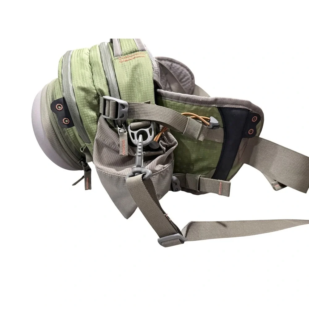 Fishpond Waterdance Guide Fly Fishing Lumbar Waist Pack Green Grey Technical